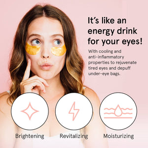 Gold Energizing Under Eye Masks (Single Pair)
