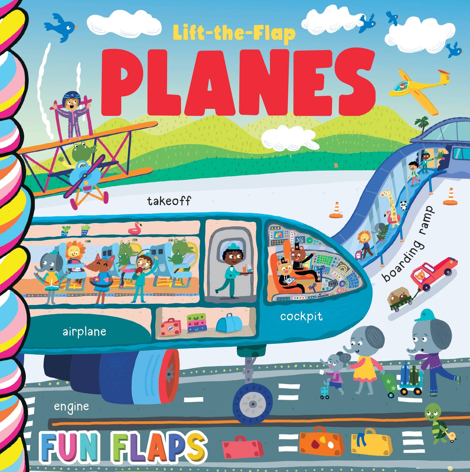Planes Fun Flaps - Book