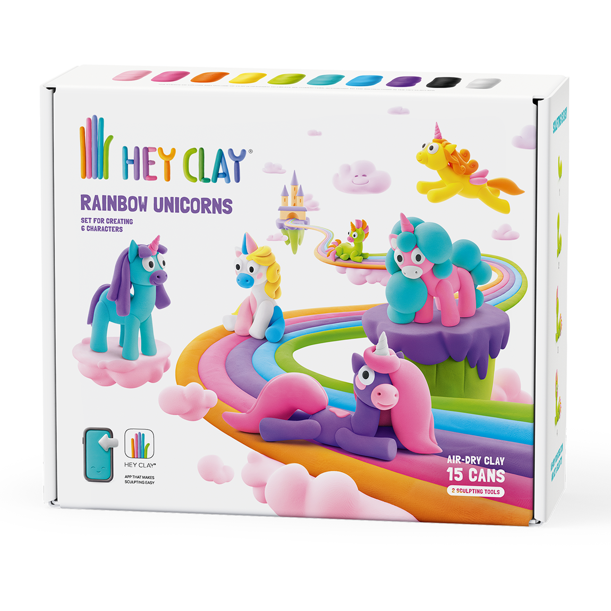 Clay Set - Rainbow Unicorns