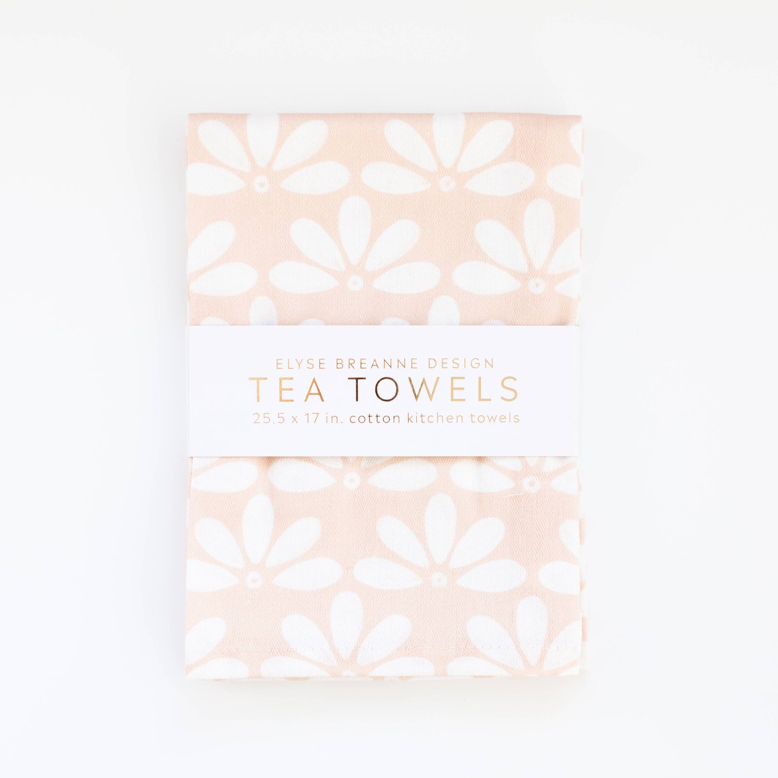 Peek-A-Boo Daisy Tea Towels