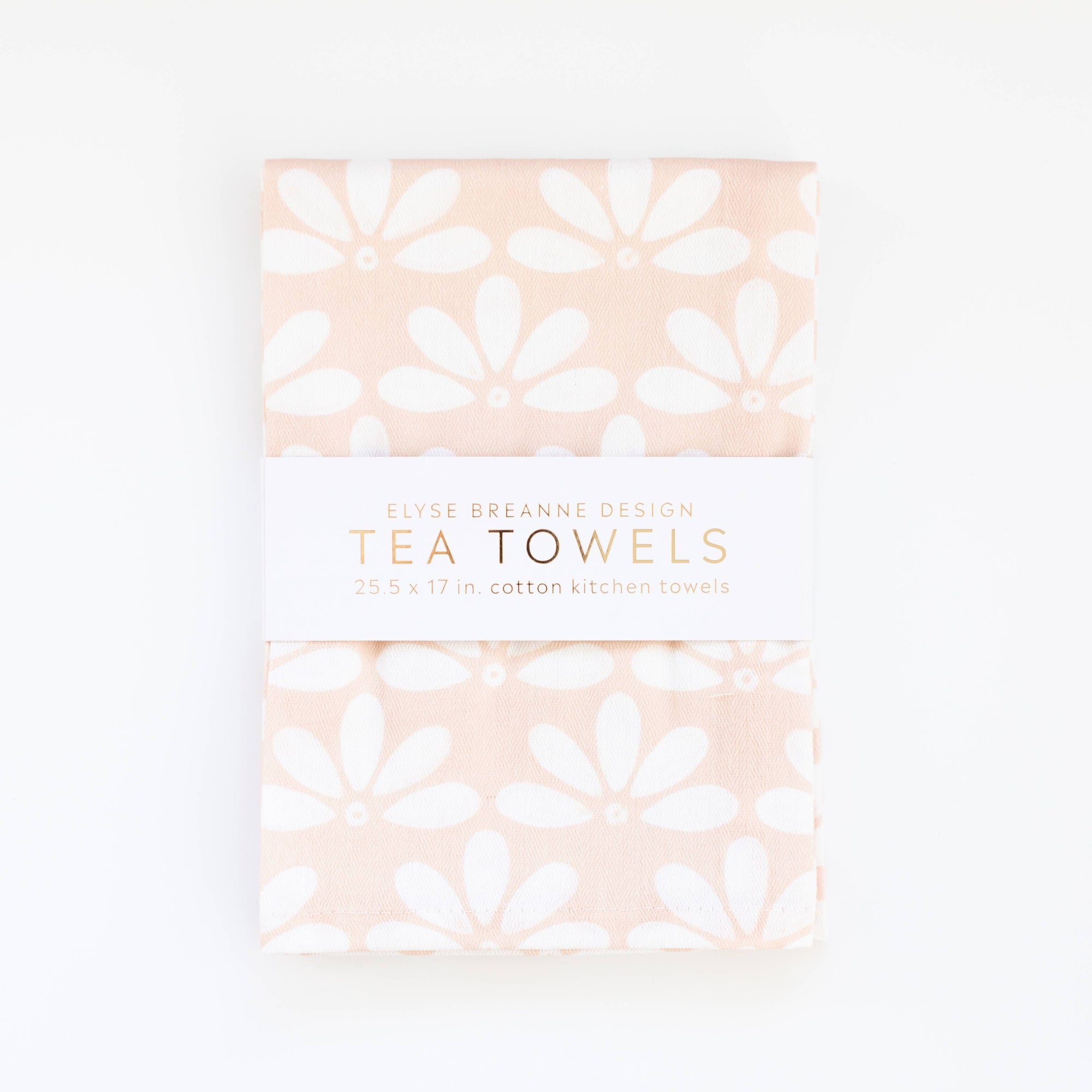 Peek-A-Boo Daisy Tea Towels