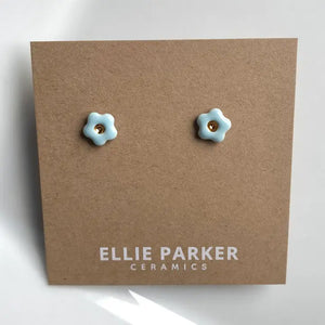 Ellie Parker Ceramic Studs | Flower