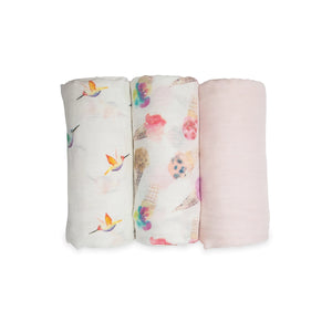 Bamboo Swaddle Blankets 3 Pack | Lulujo