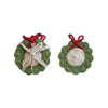 Cotton Crocheted Wreath Shaped Coasters