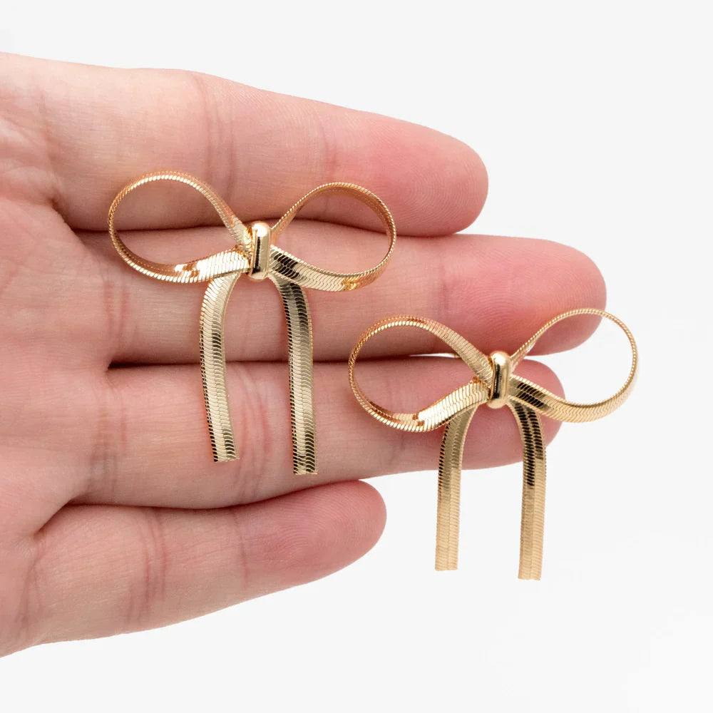 Bow Stud Earrings
