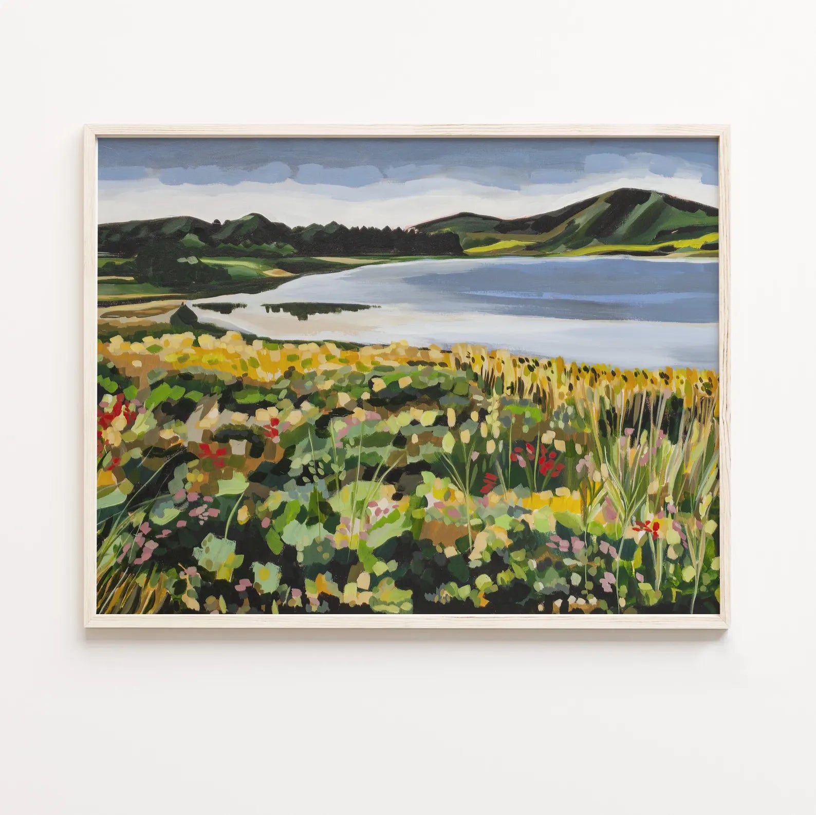 Lyndsay Hubley: Shining Waters Mabou River Art Print