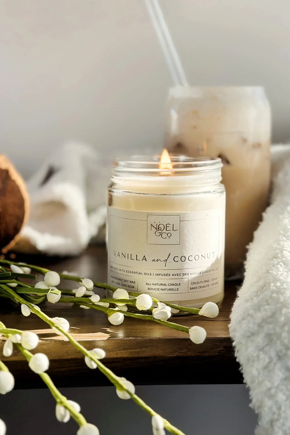 Vanilla & Coconut Candle | Noël & Co.