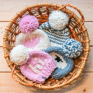 Locally Knitted Baby Hats