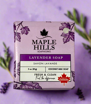 Lavender Coconut Milk Soap | Maple Hills Soapworks