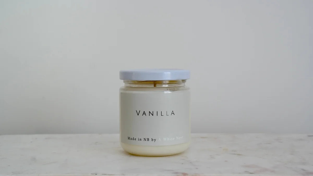 Vanilla Candle | A White Nest