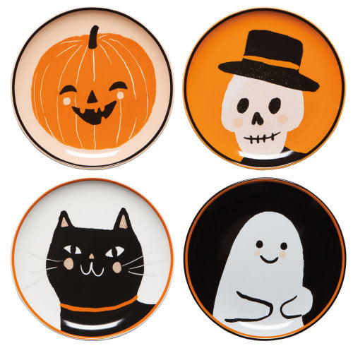 Assorted Boo Crew Appetizer Plates
