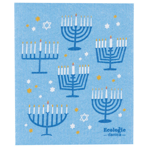 Hanukkah Ecologie Swedish Dishcloths