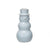 Stoneware Snowman Shaped Taper Candle Holder