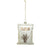 Hand-Painted Glass Flour Sack Ornament