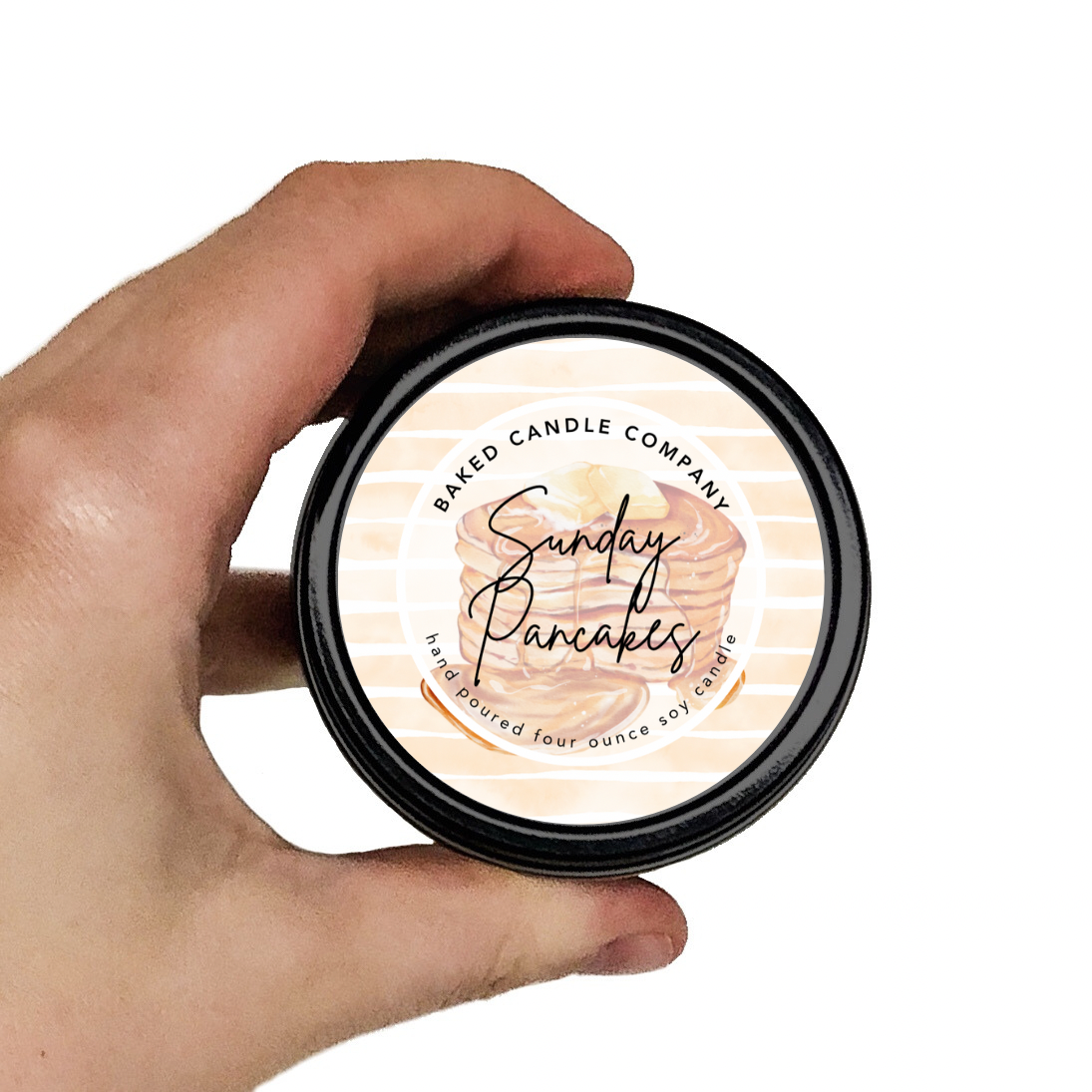 4oz Sunday Pancakes | Baked Candle Co.