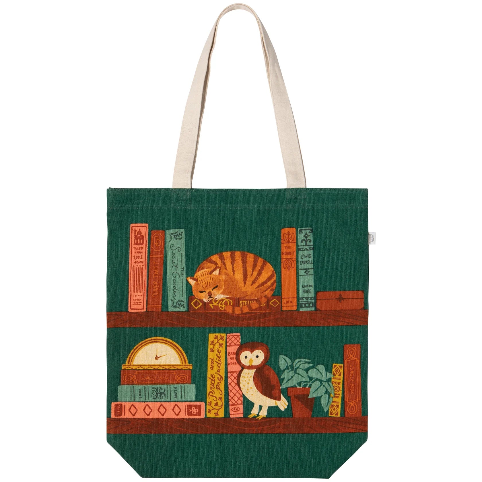Book Club Canvas Tote