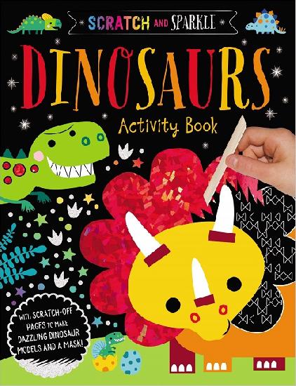 Scratch and Sparkle Dinosaur Activity Book