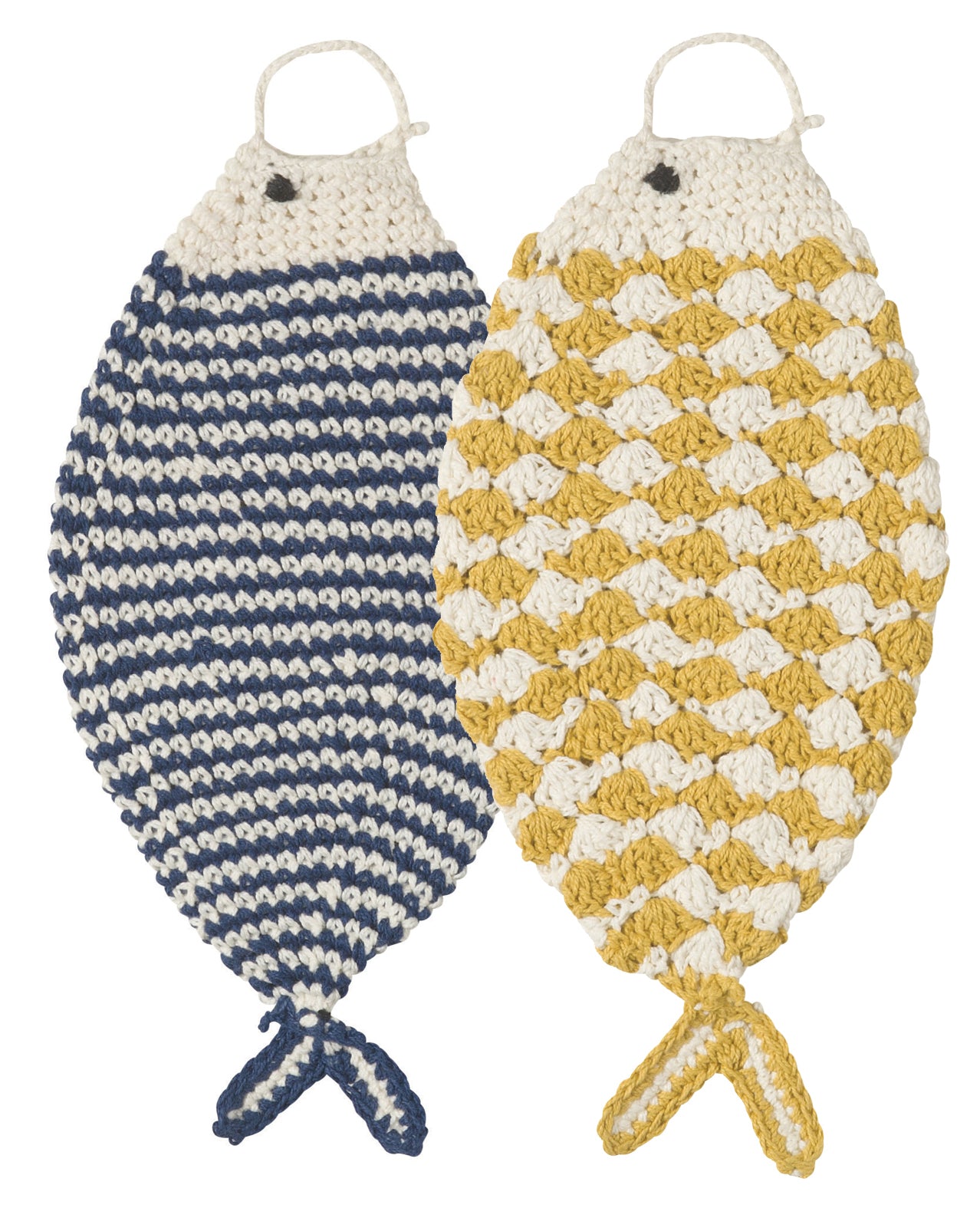 Tawashi Scrubber Set - Fish