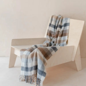 Recycled Wool | Knee/Lap Size | Woven Blanket