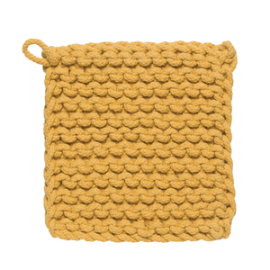 Chunky Knit Crochet Potholders