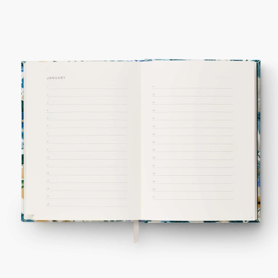 Garden Party Blue Address Book