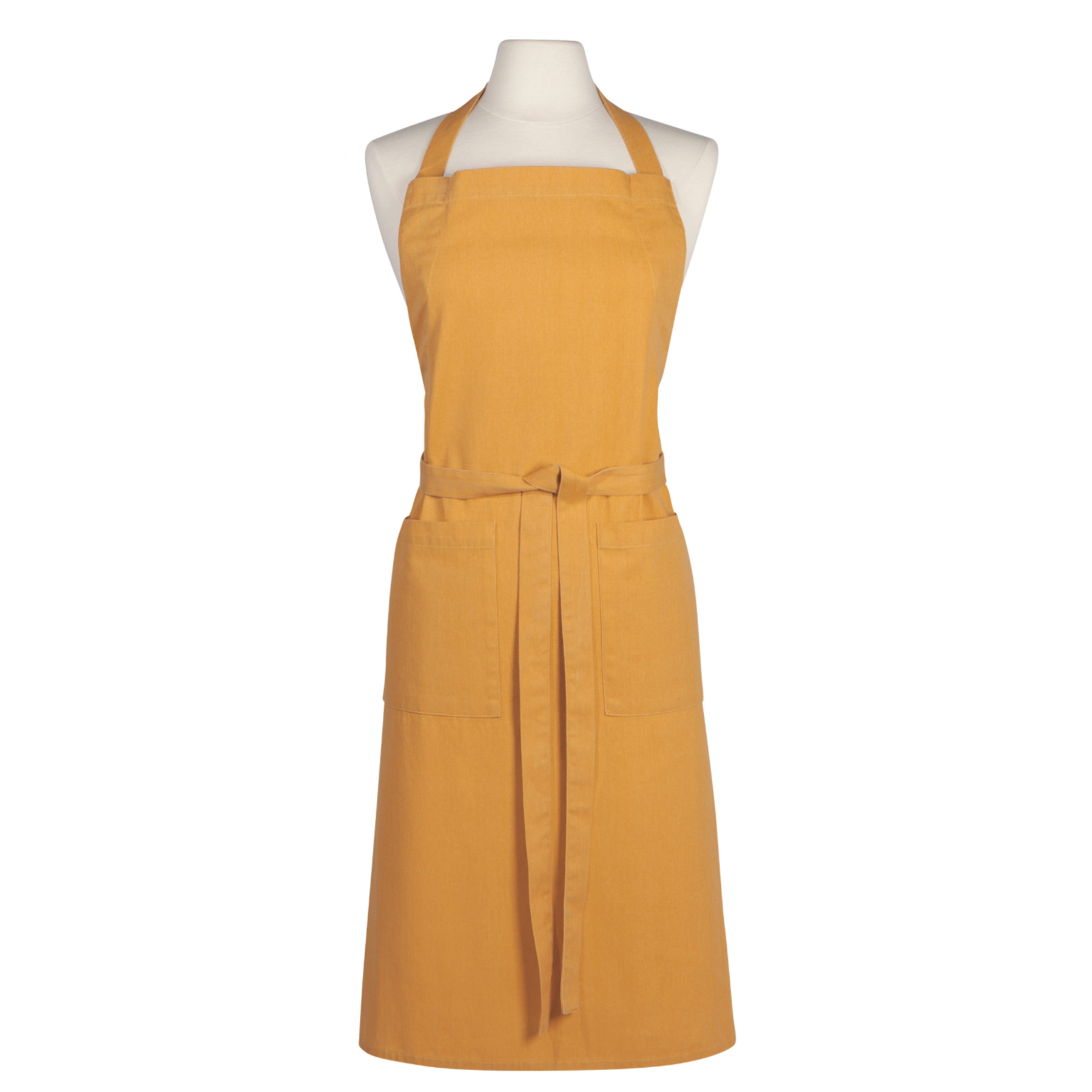 Stonewashed Apron - Ochre