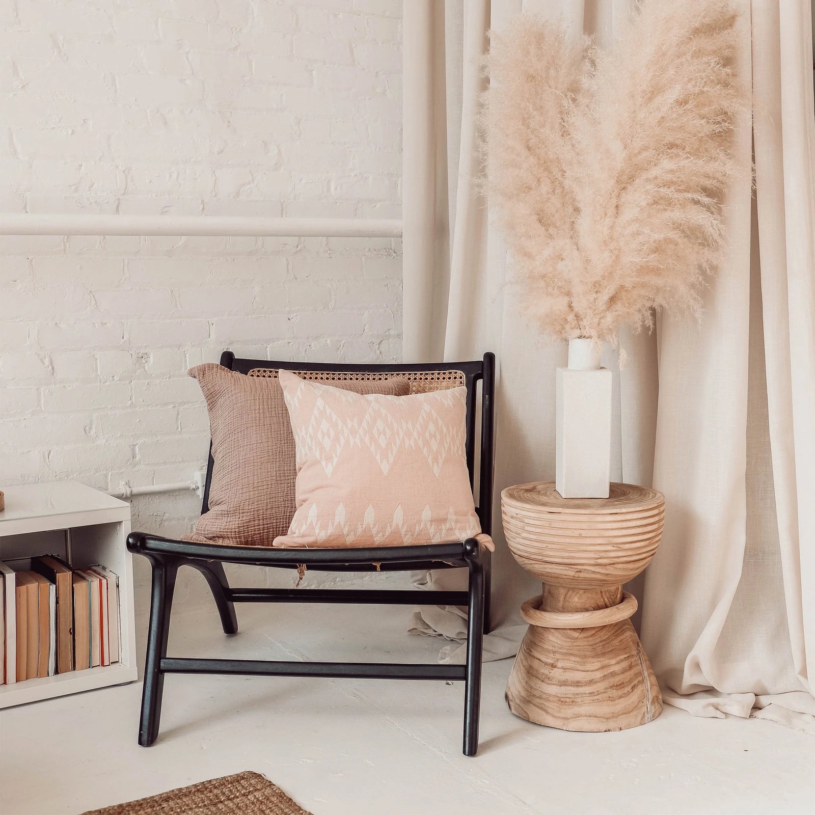 Handmade Turkish Cotton Atlas Pillow (Two Colours)