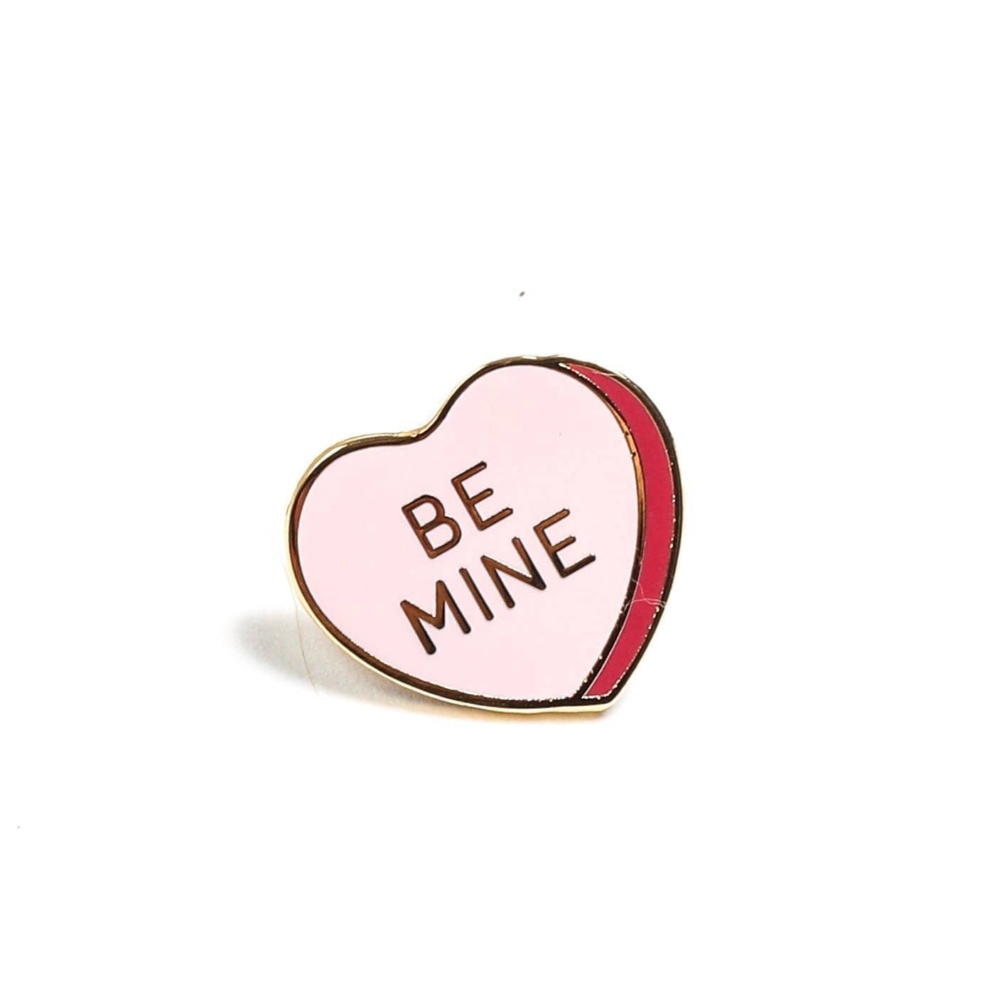 Be Mine Candy Heart Enamel Pin