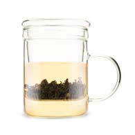 Clear Glass Tea Infuser Mug