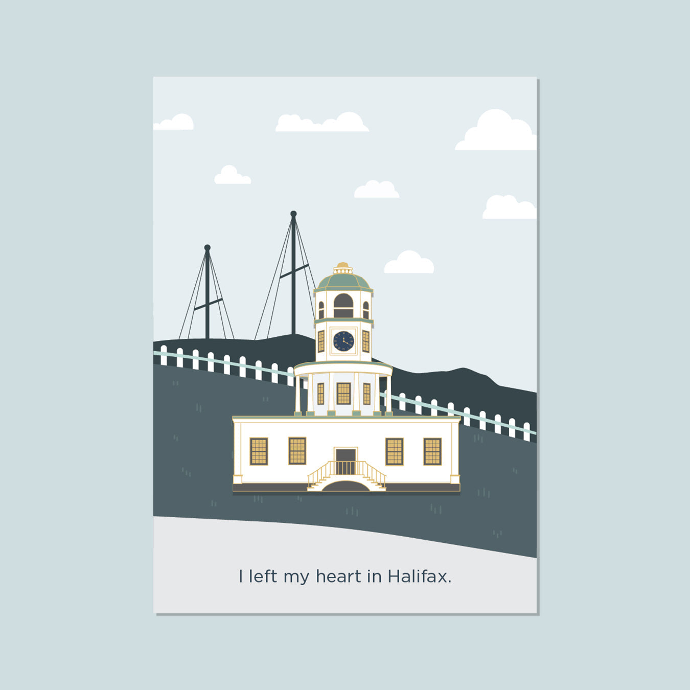 Halifax Clock Tower Enamel Pin