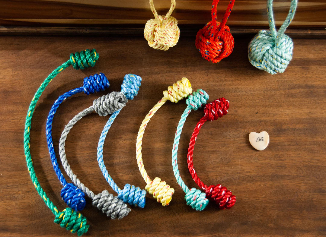 2 Knot Tug & Teething Dog Toy