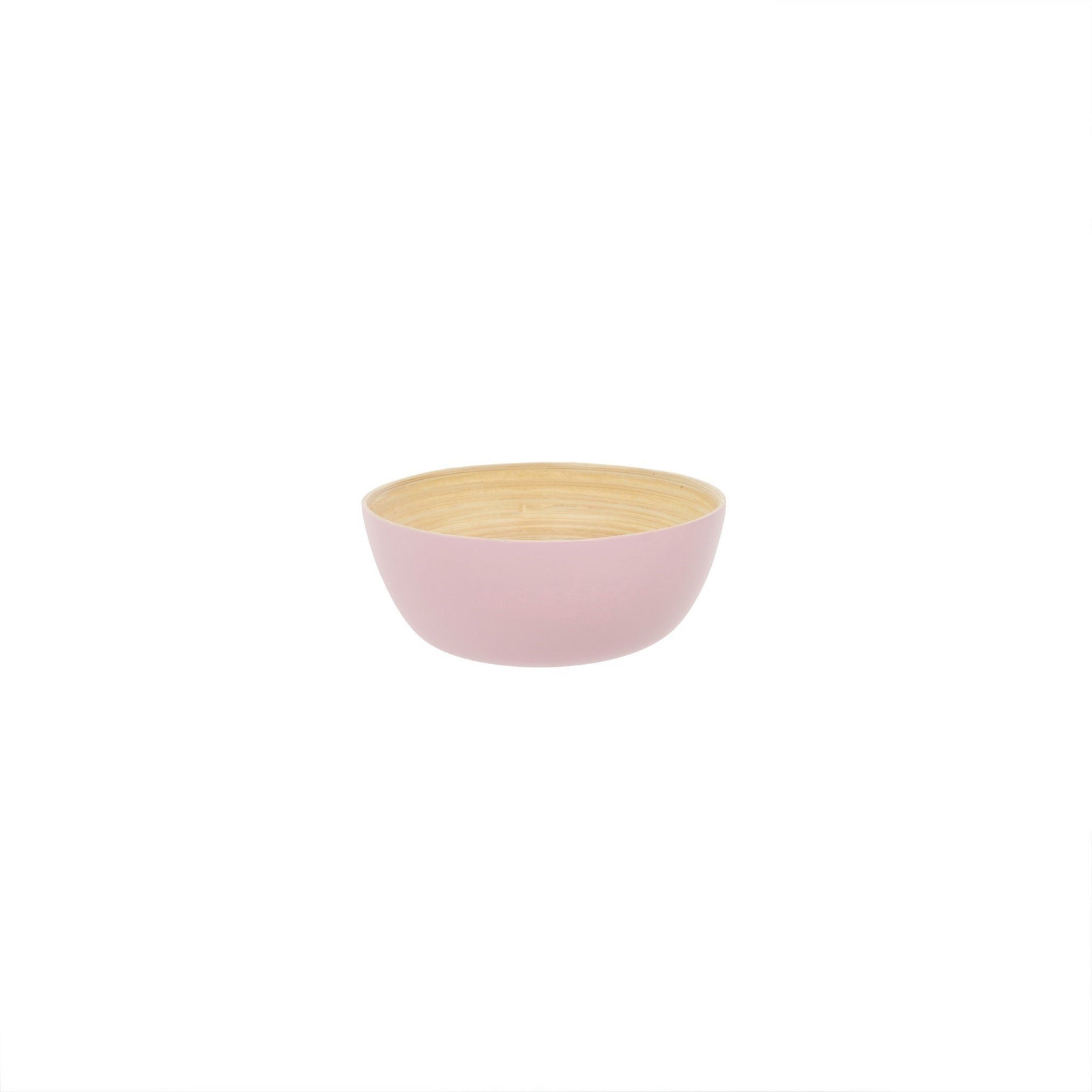 Pink  Bamboo Bowl