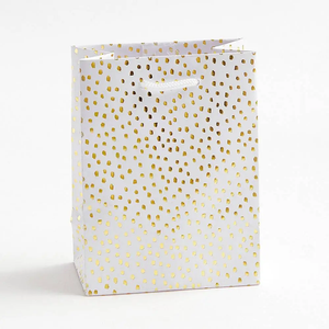 Gold Foil Flurry Gift Bags