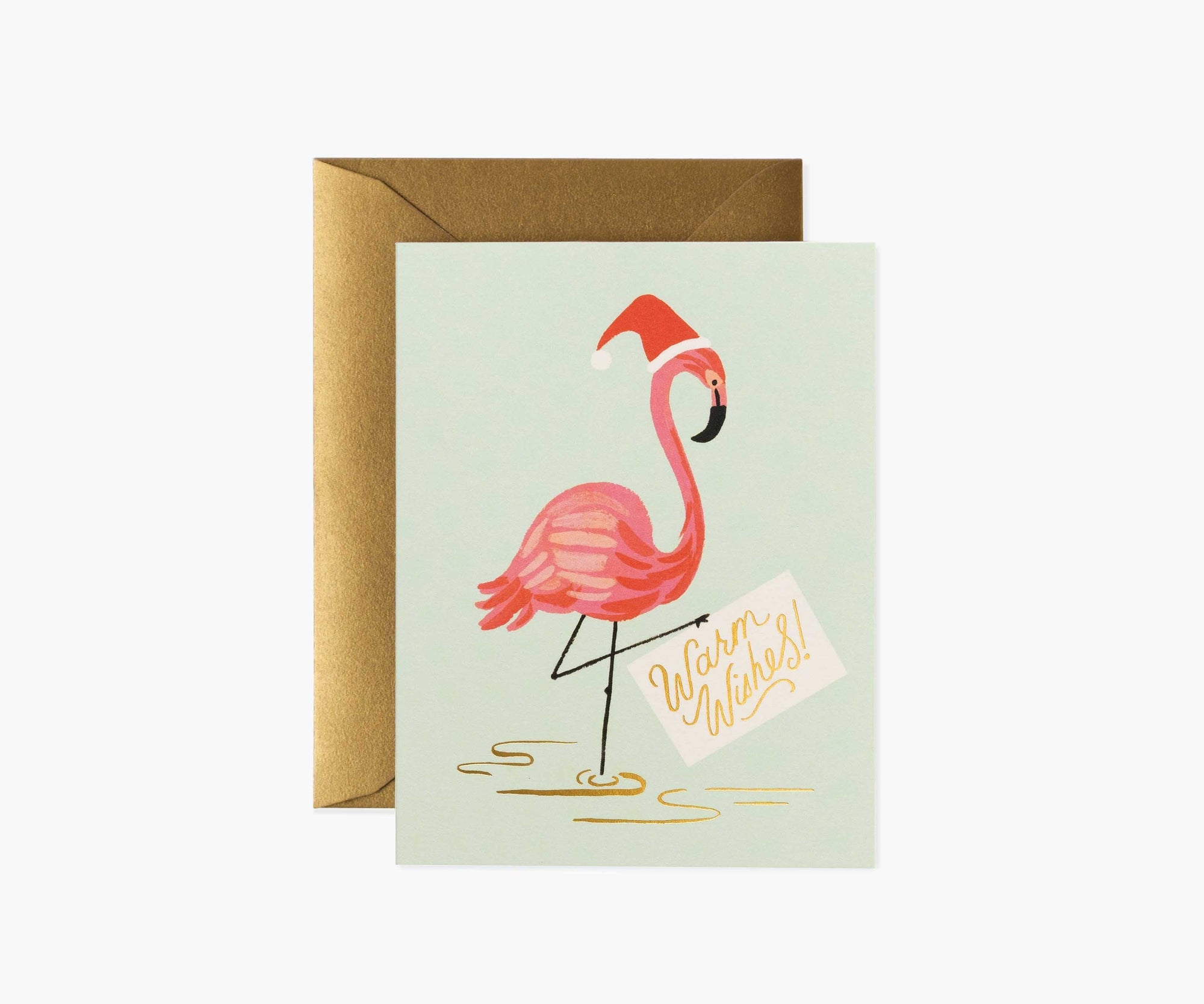 Set of 8 - Holiday Flamingo Cards