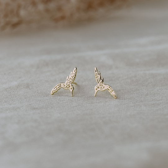 Earrings - Hummingbird Studs