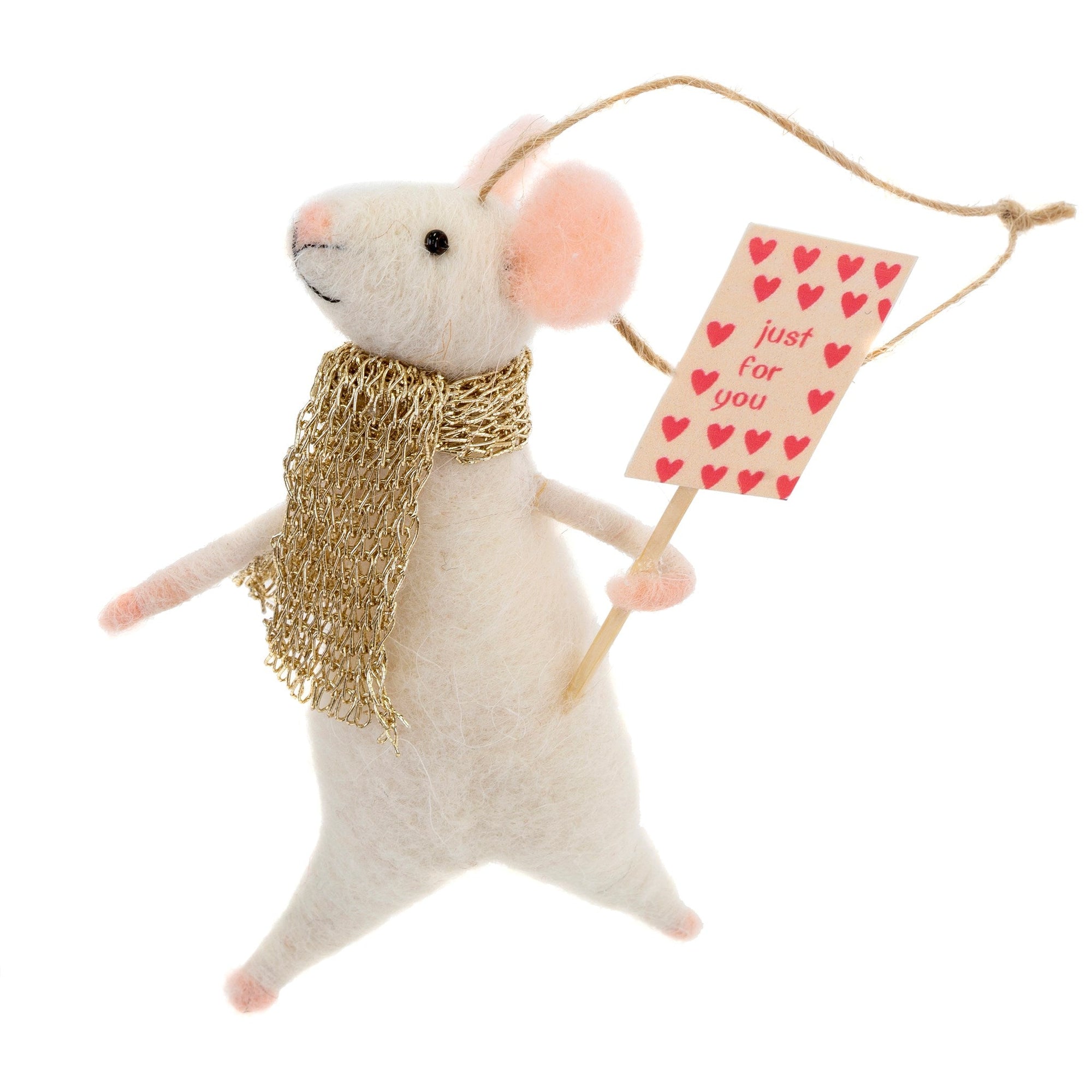 Just For You Jackson Mouse Ornament