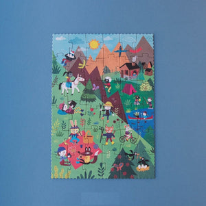 Let's Go to the Mountain Reversible Puzzle