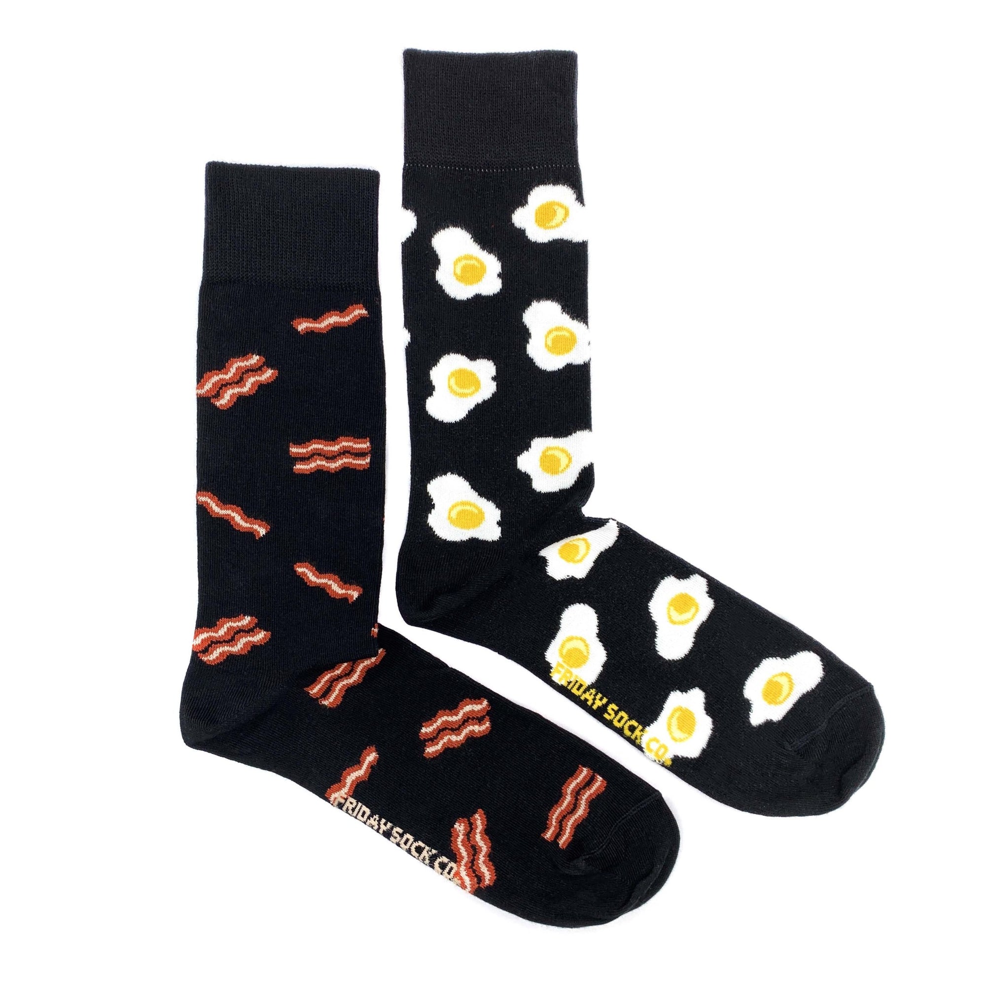 Men’s Bacon & Egg Socks (Mid-Calf)