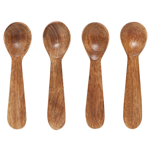 Mango Wood Mini Spoons - Individual