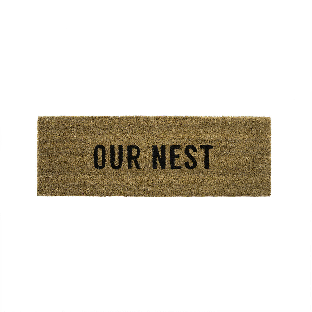 Door Mat - Our Nest