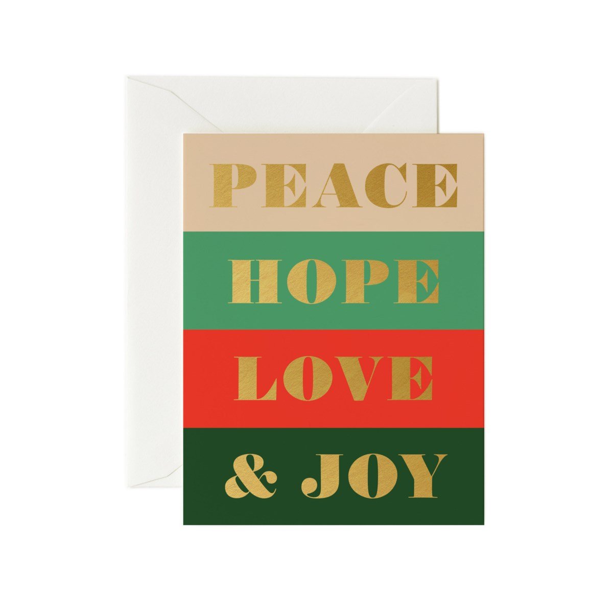 Set of 8 - Peace & Joy Cards