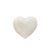 White Marble Heart (Small)