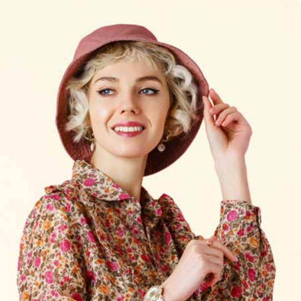 Women's Summer Slouch Hat - Linen