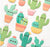 Happy Cacti Stickers