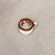 Latte Art Enamel Pin
