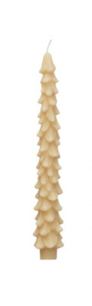 10" Unscented Taper Tree Candle