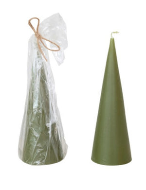 Unscented Tree Shaped Candle