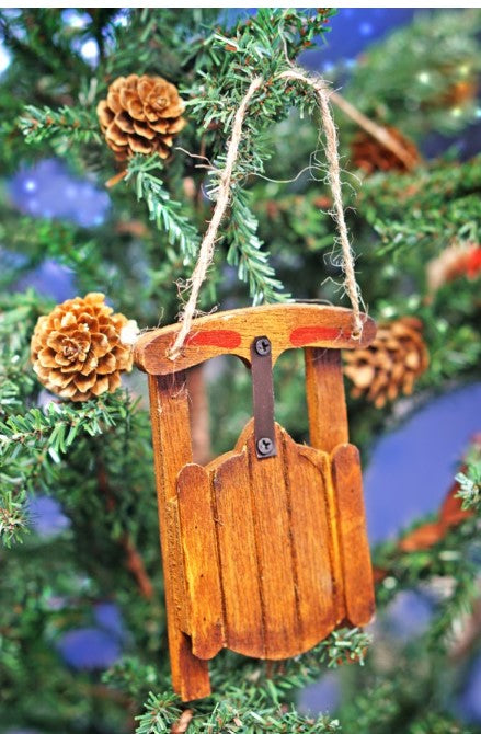 Sled Ornament