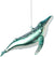 Glass Humpback Whale Hanging Ornament