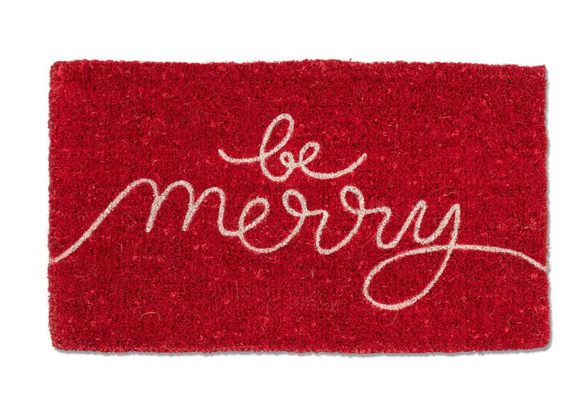 Be Merry Welcome Mat